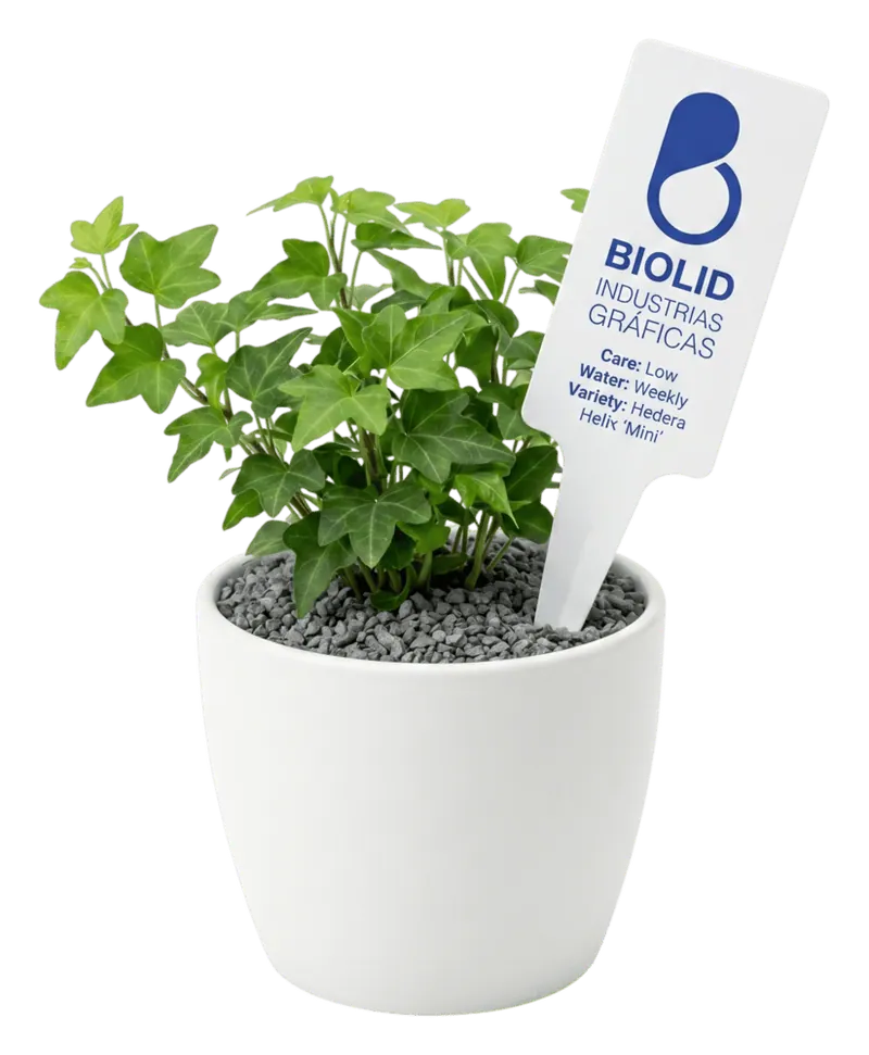 Etiqueta de jardinería resistente a la intemperie de BIOLID